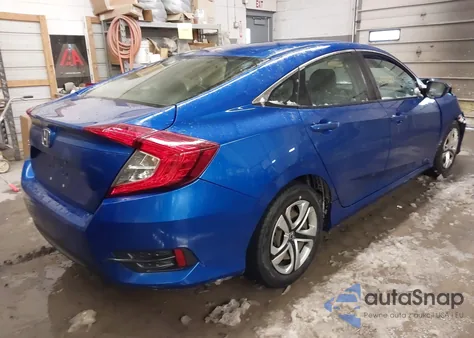 2016 Honda Civic Lx из США, поврежденный, VIN 19XFC2F59GE233344